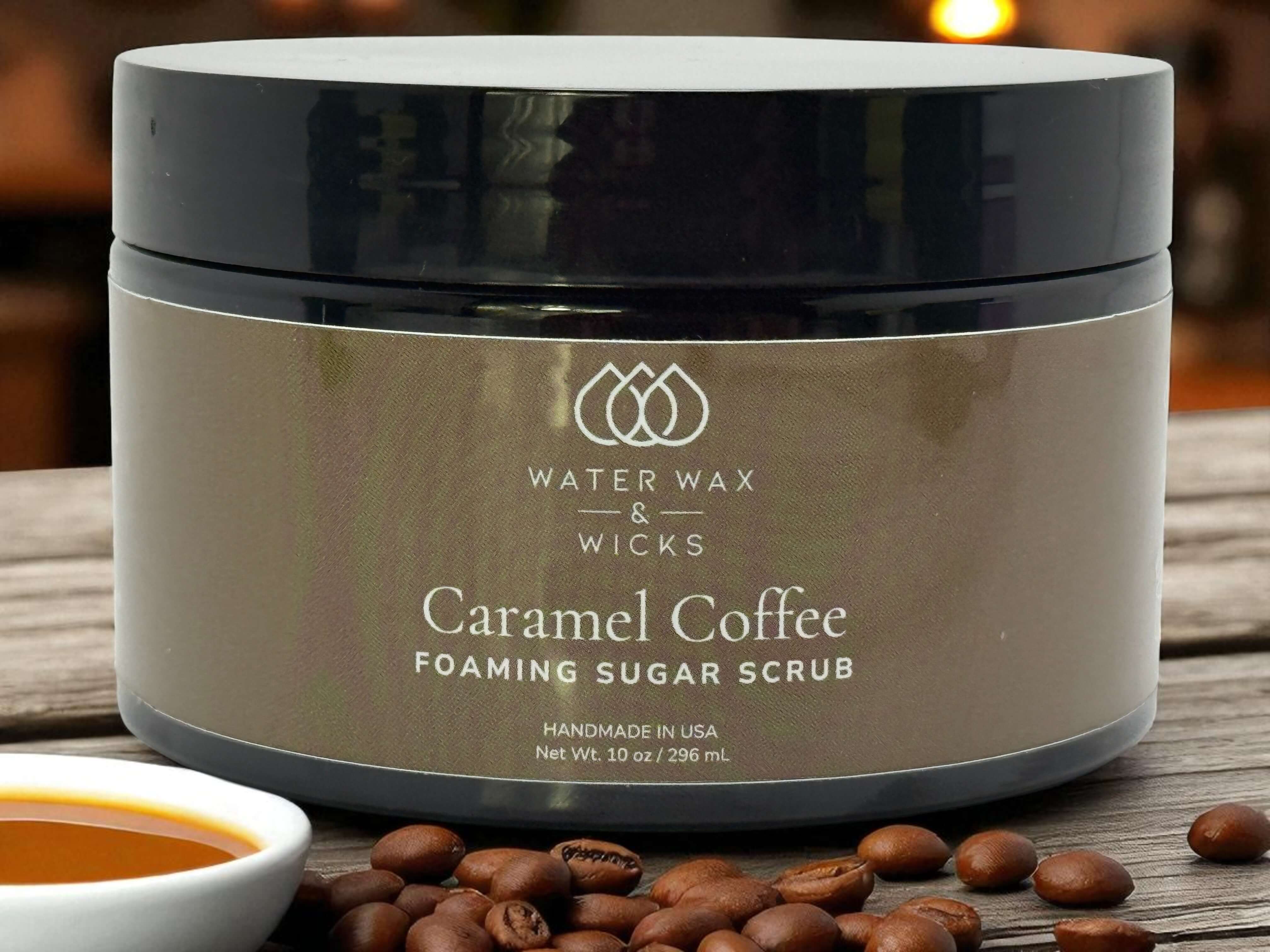 Caramel Coffee Foaming Scrub