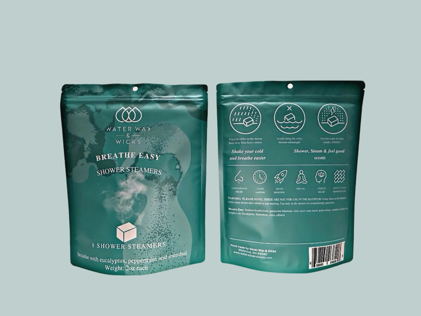 Breathe Easy Shower Steamers