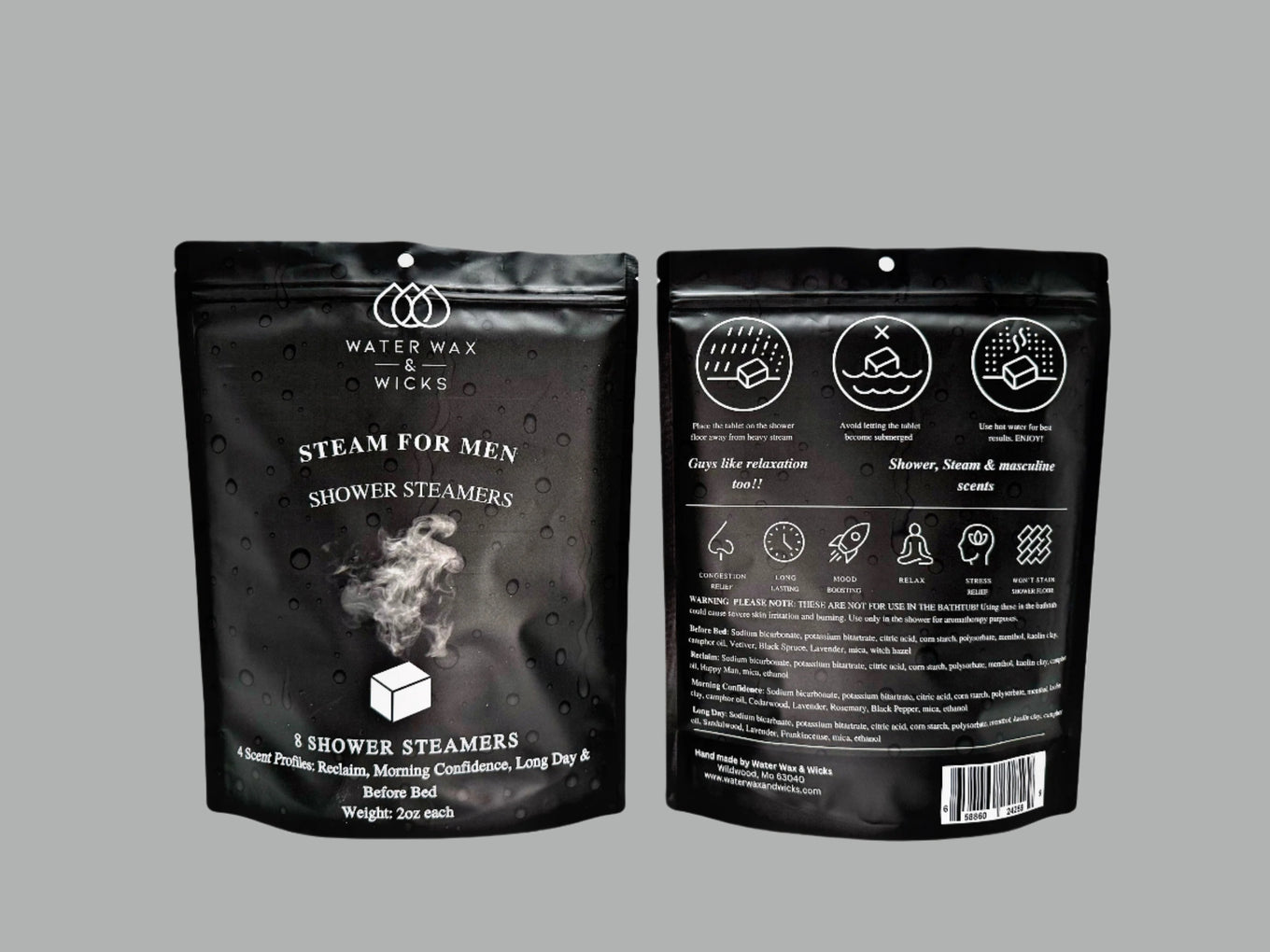 Steam for Men Shower Steamers