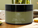 Ginger & Lime Exfoliating Salt Scrub